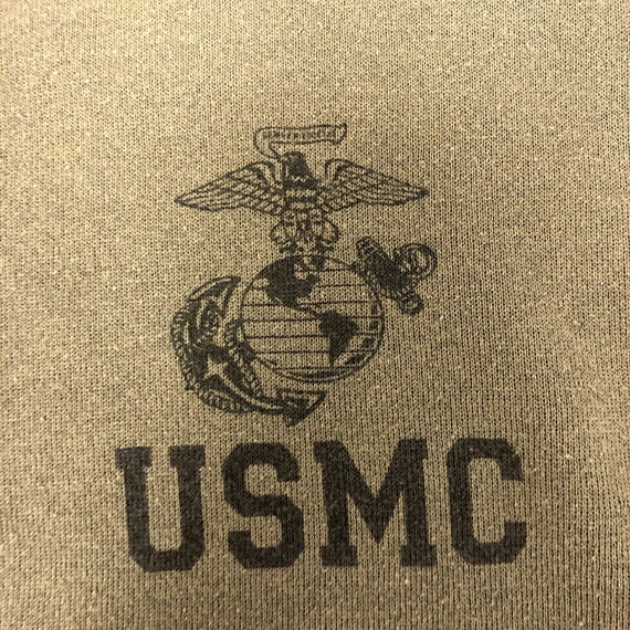 Vintage 80 90's Military Issued USMC US Marines M… - image 2