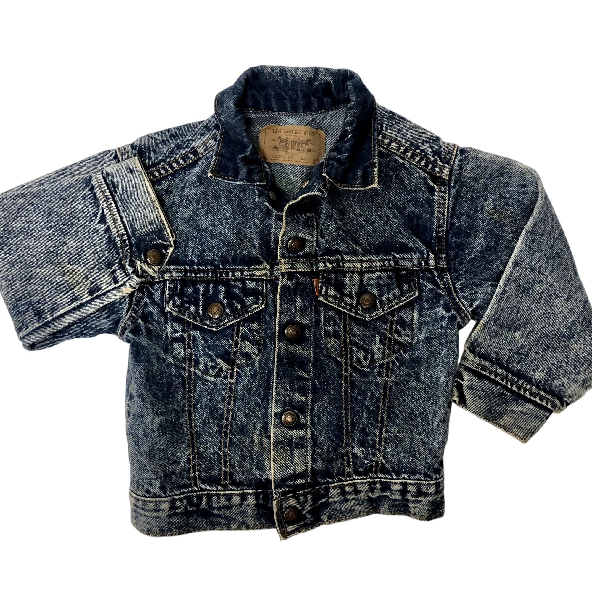 Little Levis Jacket Etsy