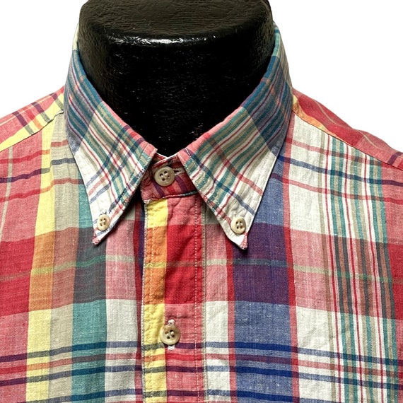 Vintage 80's Woolrich Men's Multicolor Indian MAD… - image 3