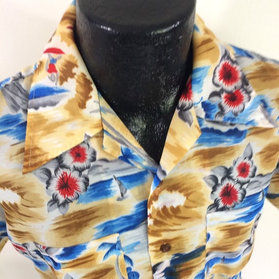 mj Vintage Vtg 60's Waikiki Holiday Men MoD SAILI… - image 1