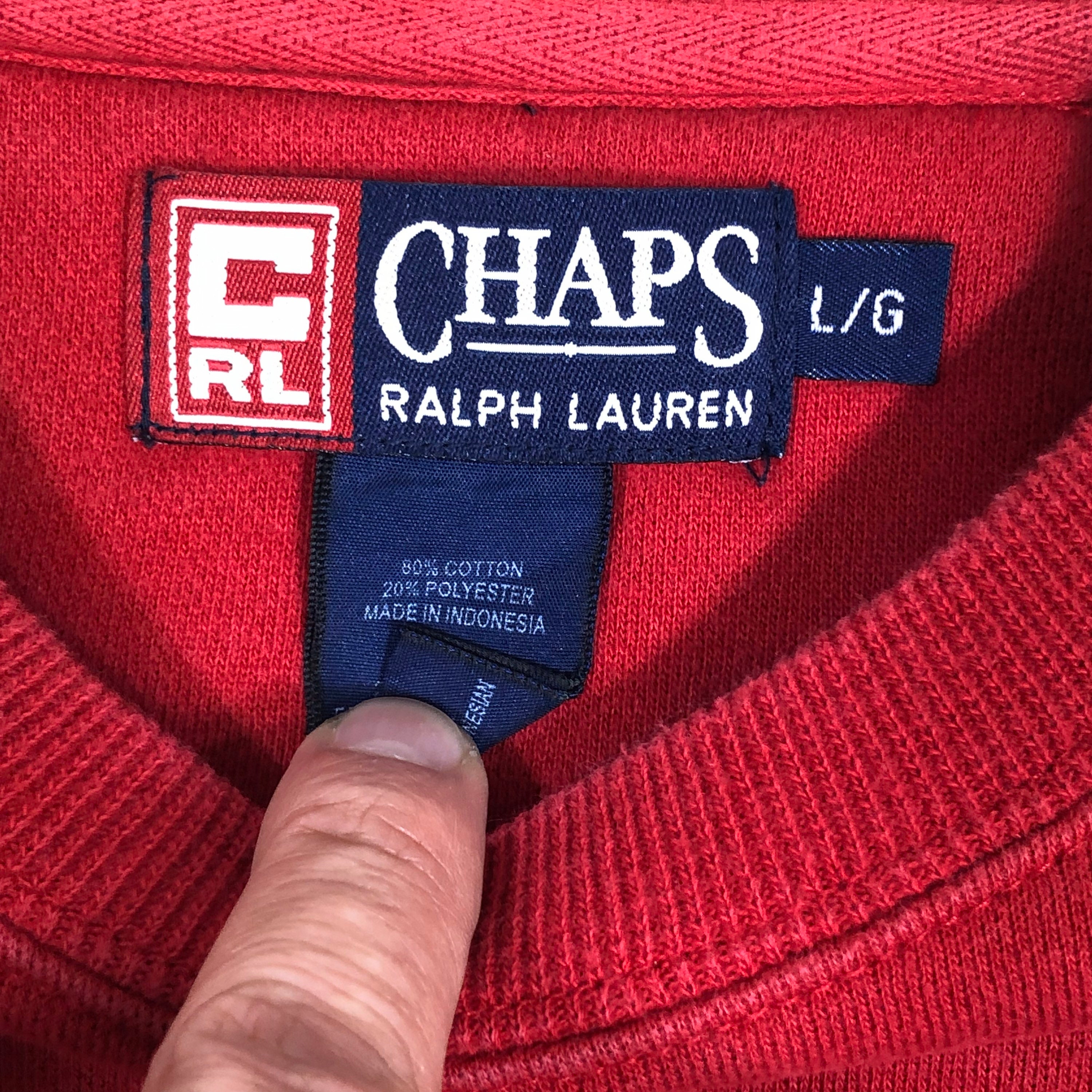 Vintage 90's Chaps Ralph Lauren Men's Embroidered USA Vintage 90's Chaps Ralph Lauren Men's Embroidered USA