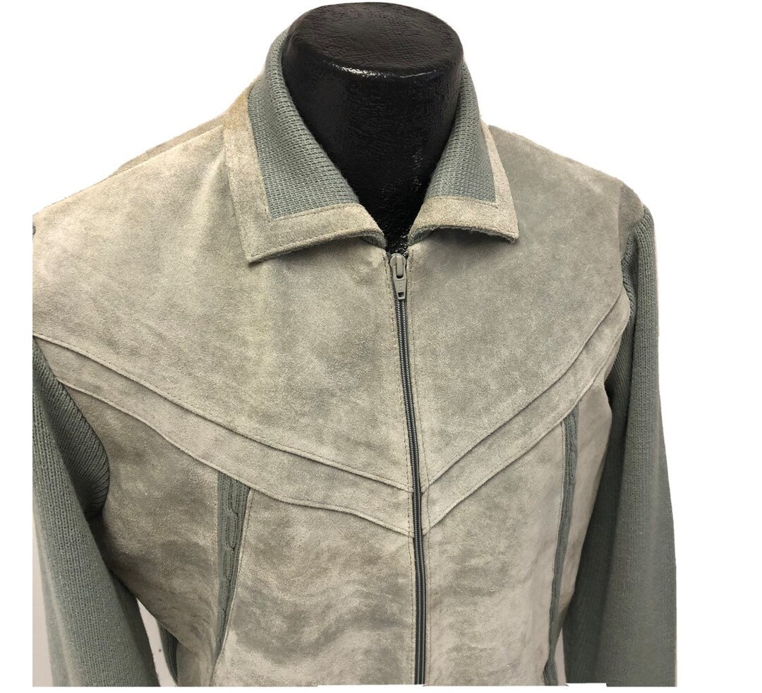 ジャケット・アウター 80s Sears Suede Knit Jacket L Vintage il_1080xN.4056372337_sugz.jpg