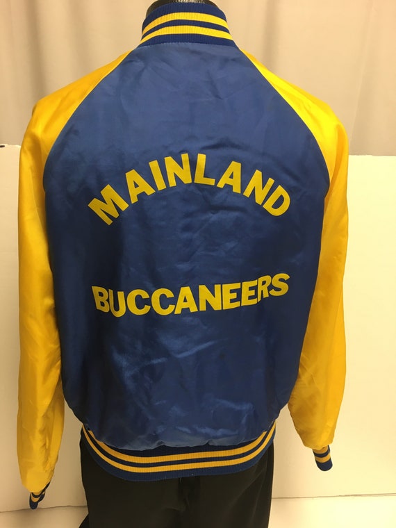 Vtg 70-80's Blue Yellow Mainland BUCCANEERS High … - image 5