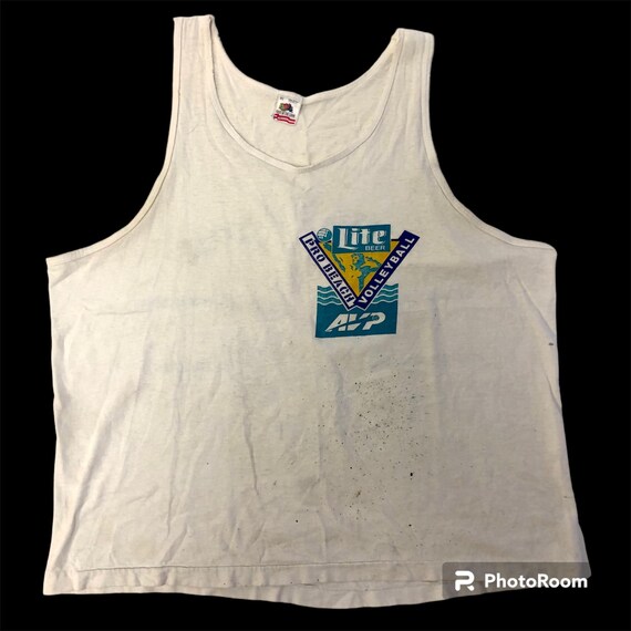 Vtg Miller Lite Beer Pro Beach Volleyball Sun Visor A