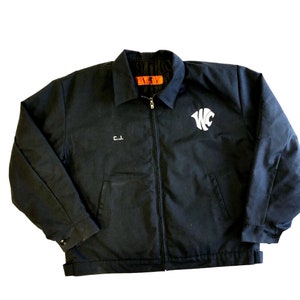 Vintage Mechanic Jacket Red - Etsy