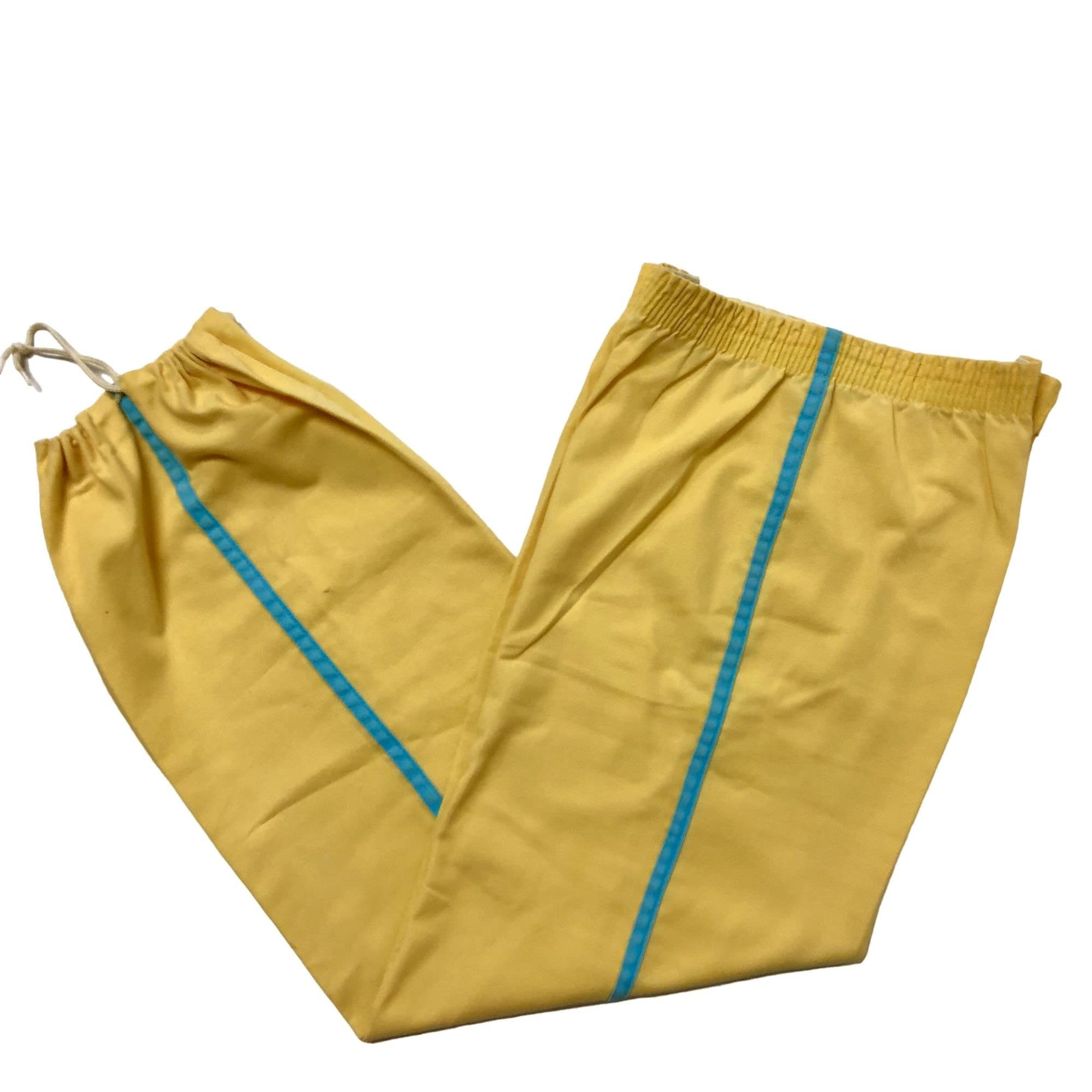 Frozen yellow hotsell track pants