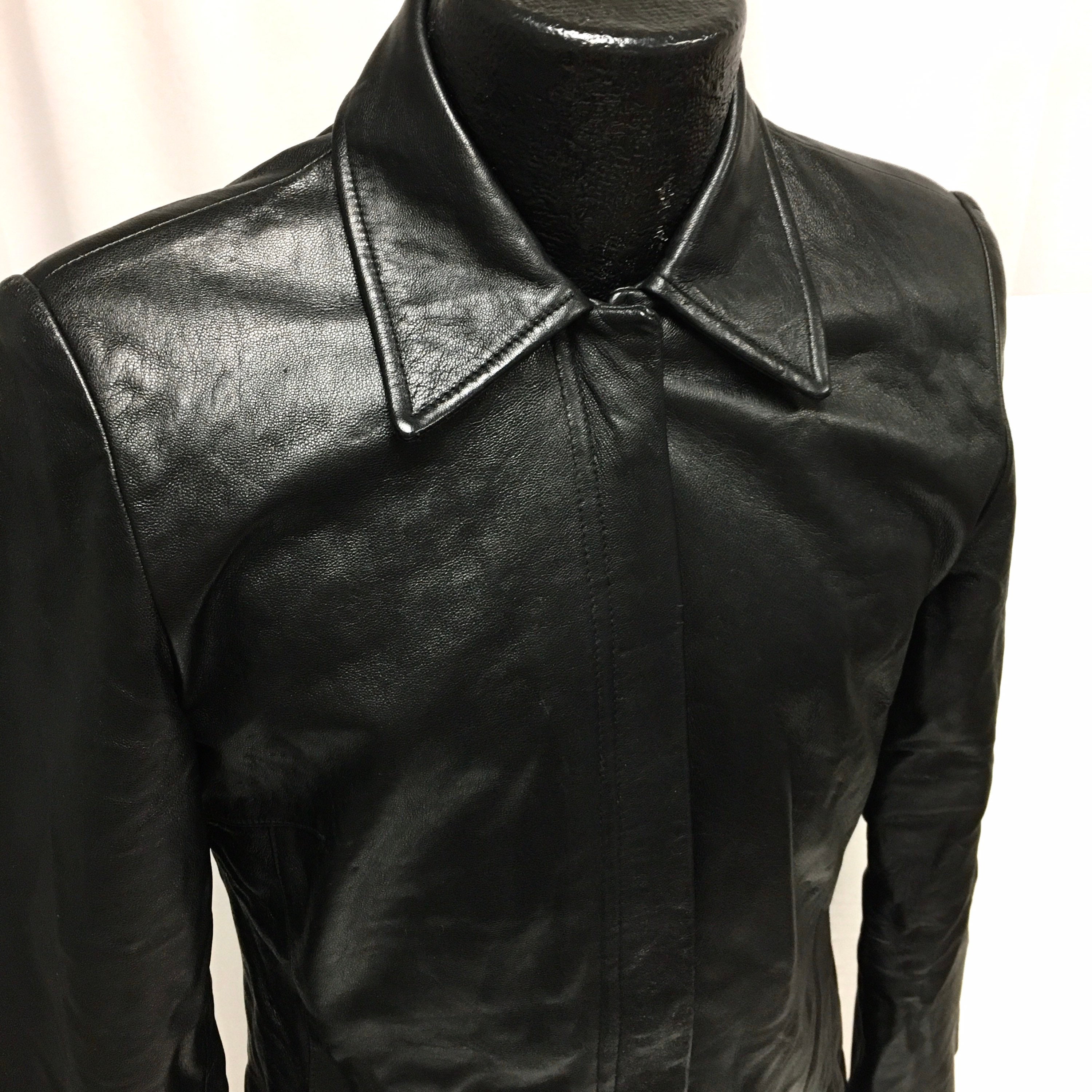 kenneth cole women's leather coats