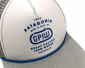 パタゴニア メッシュキャップ Great Pacific Iron WorksキャップGPIW限定 CAP 帽子 PATAGONIA グレートパシフィックアイアンワークス USA Patagonia GREAT PACIFIC IRON WORKSスナップバックメッシュキャ