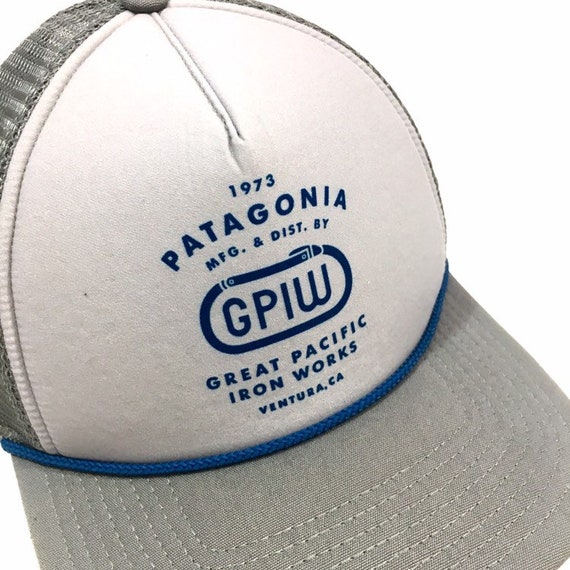 Patagonia Airius Running Hat Duckbill Cap Blue Tone L SP02
