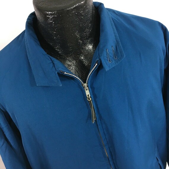 Vintage 50's Arnold Palmer ROYAL Blue LINED Windbr
