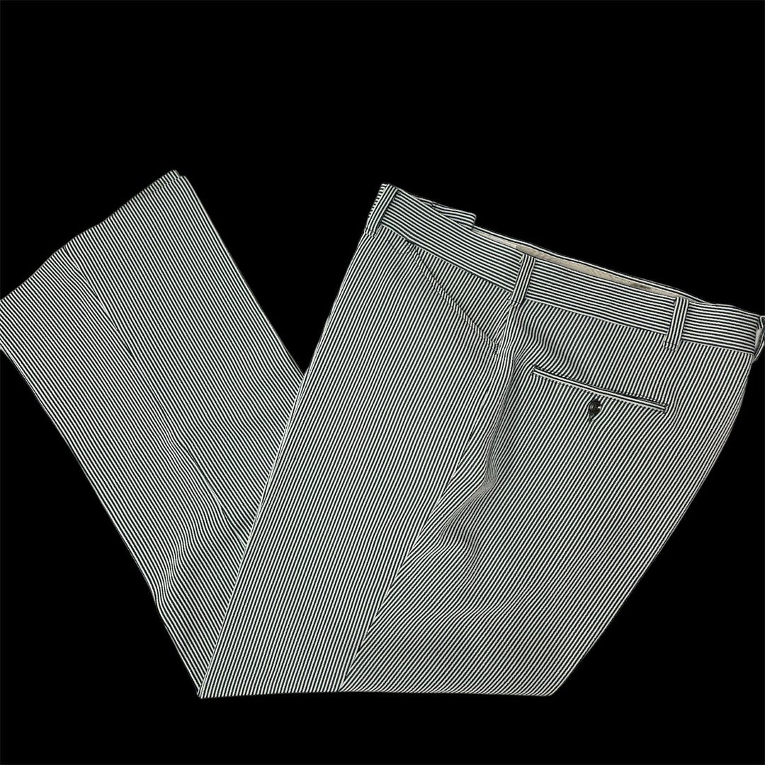 vtg 70s Sears KINGS ROAD Pants mens 33 x 29.5 Brown Disco