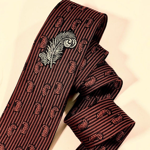 小物 50's style rockabilly striped tie 小物 50's style rockabilly striped tie Vintage 50s
