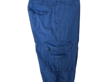 Vintage 90's Urban Pipeline Men Blue CARGO Pocket STREETWEAR