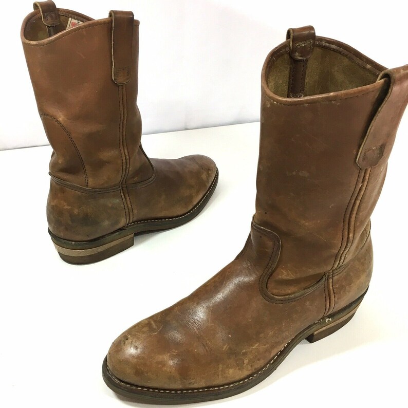 red wing cowboy work boots