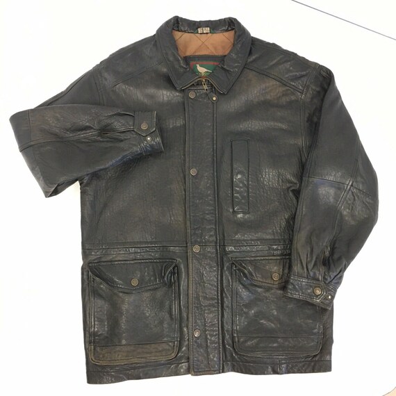 Black DISTRESSED Leather - Etsy 