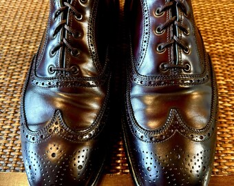 靴 B Brothers A764 cordovan wing by Alden Alden X Brooks Brothers A764 Men's SHELL CORDOVAN Wing Tip