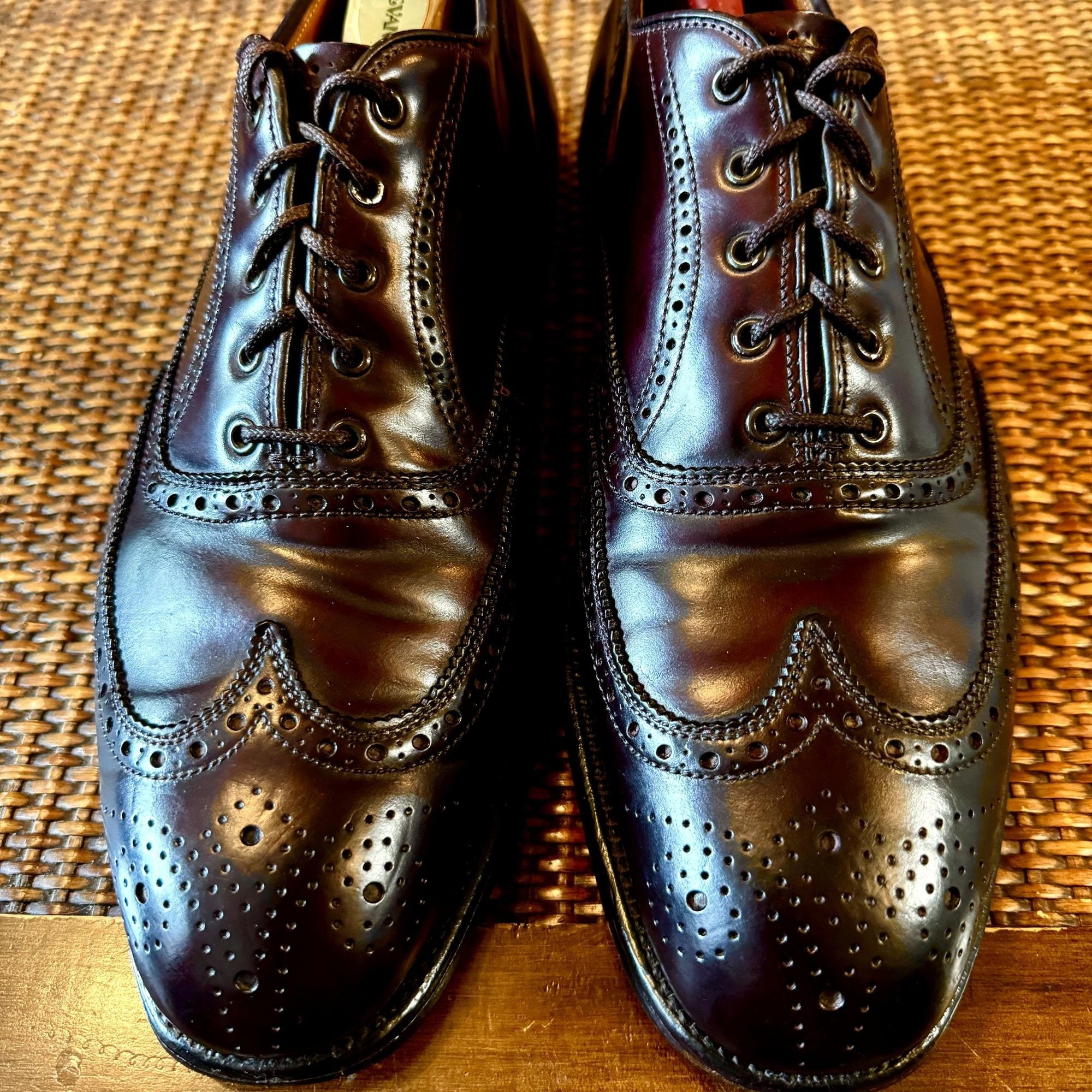 Alden X Brooks Brothers A764 Men's SHELL CORDOVAN Wing Tip Alden X Brooks Brothers A764 Men's SHELL CORDOVAN Wing Tip