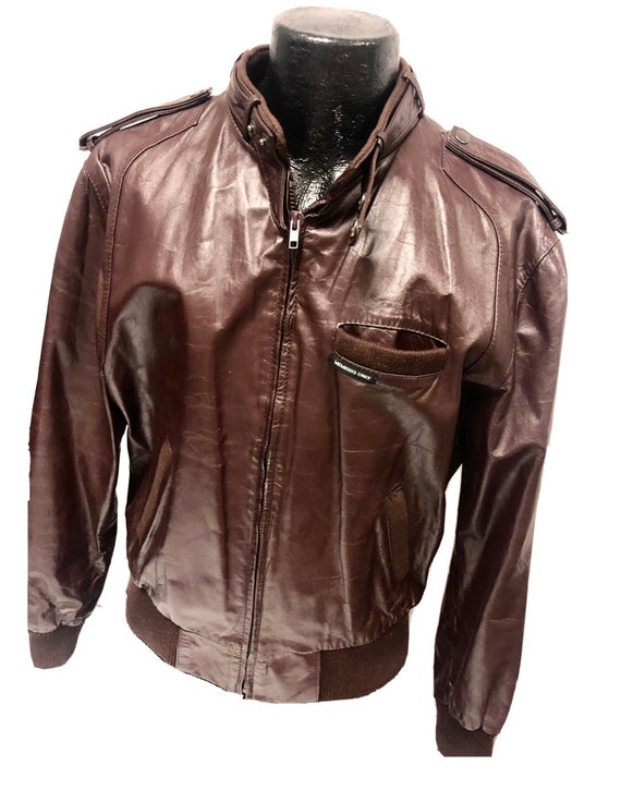 Members Only Men's Vintage Cafe Racer Jacket