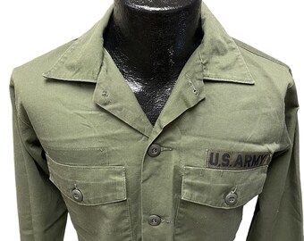 Vintage 70's Military Issued Green USN US Army Fatigue