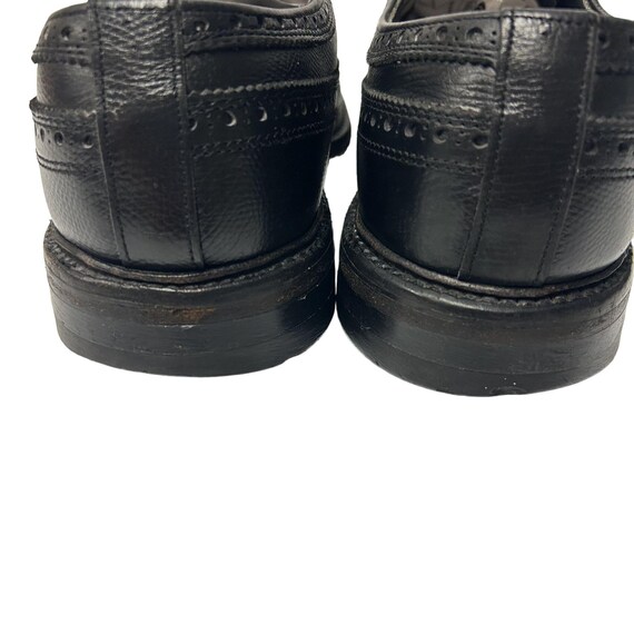 Vintage Thom Mcan BOOTMASTER Men Black PEBBLED Leathe… - Gem