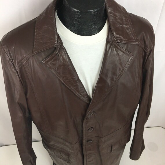 leather car jacket