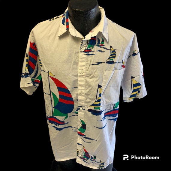 Vintage Roaring 20's Aloha HAWAIIAN Shirt & Short… - image 2
