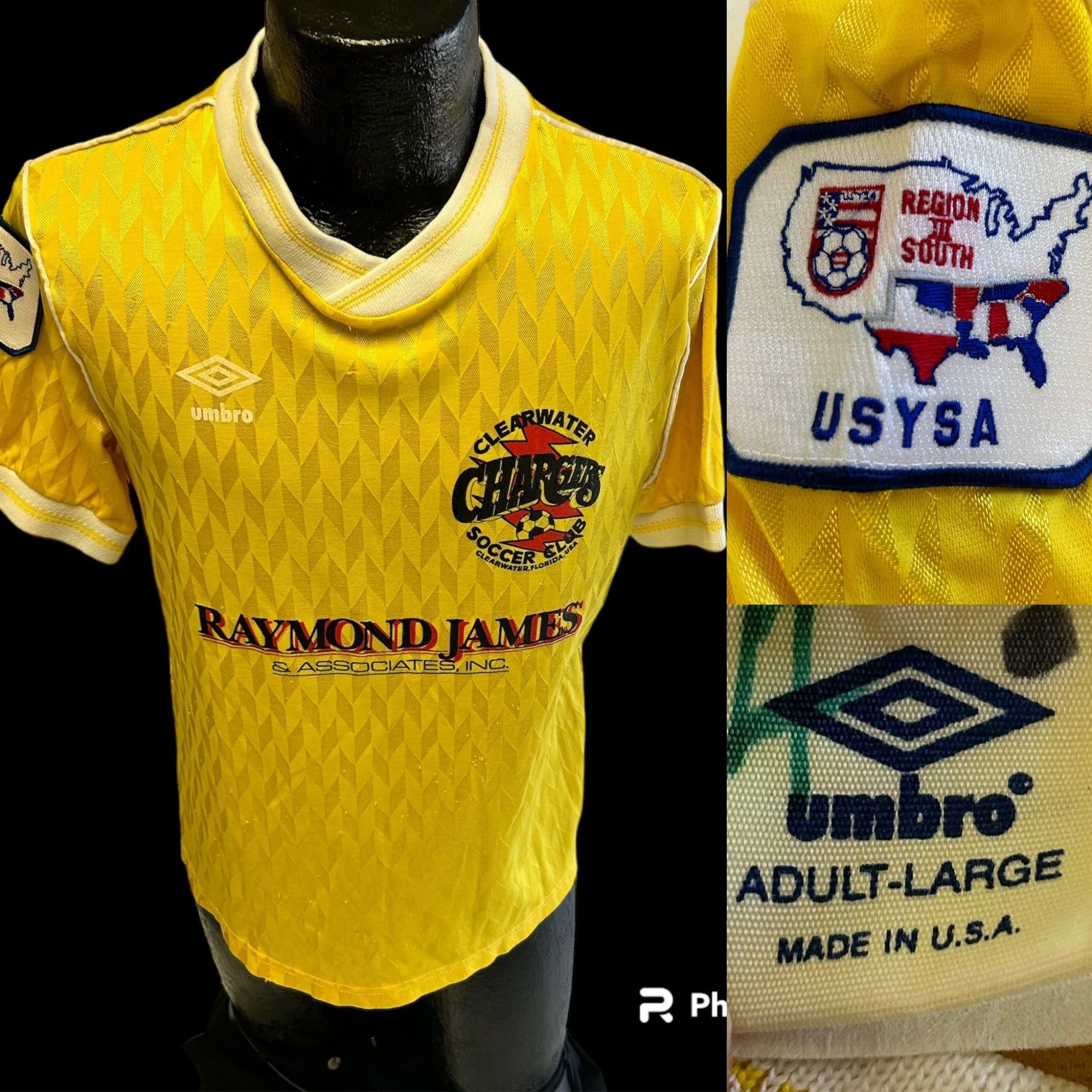 2000s UMBRO FOOTBALL SHIRT SOCCER JERSEY LONG SLEEVE sz XL