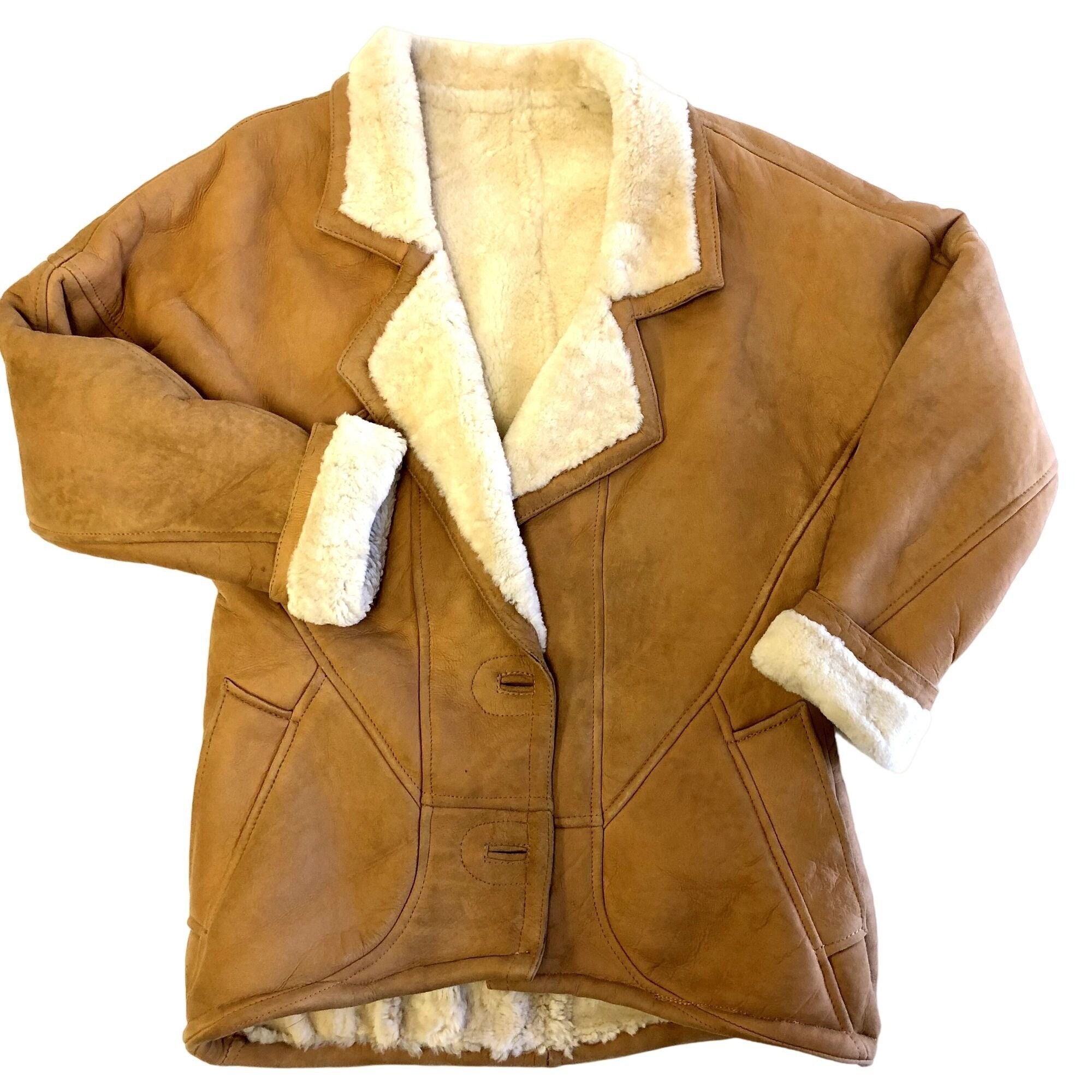 Vintage 1980s Chestnut Brown Leather Jacket Vintage 1980s Chestnut Brown Leather Jacket