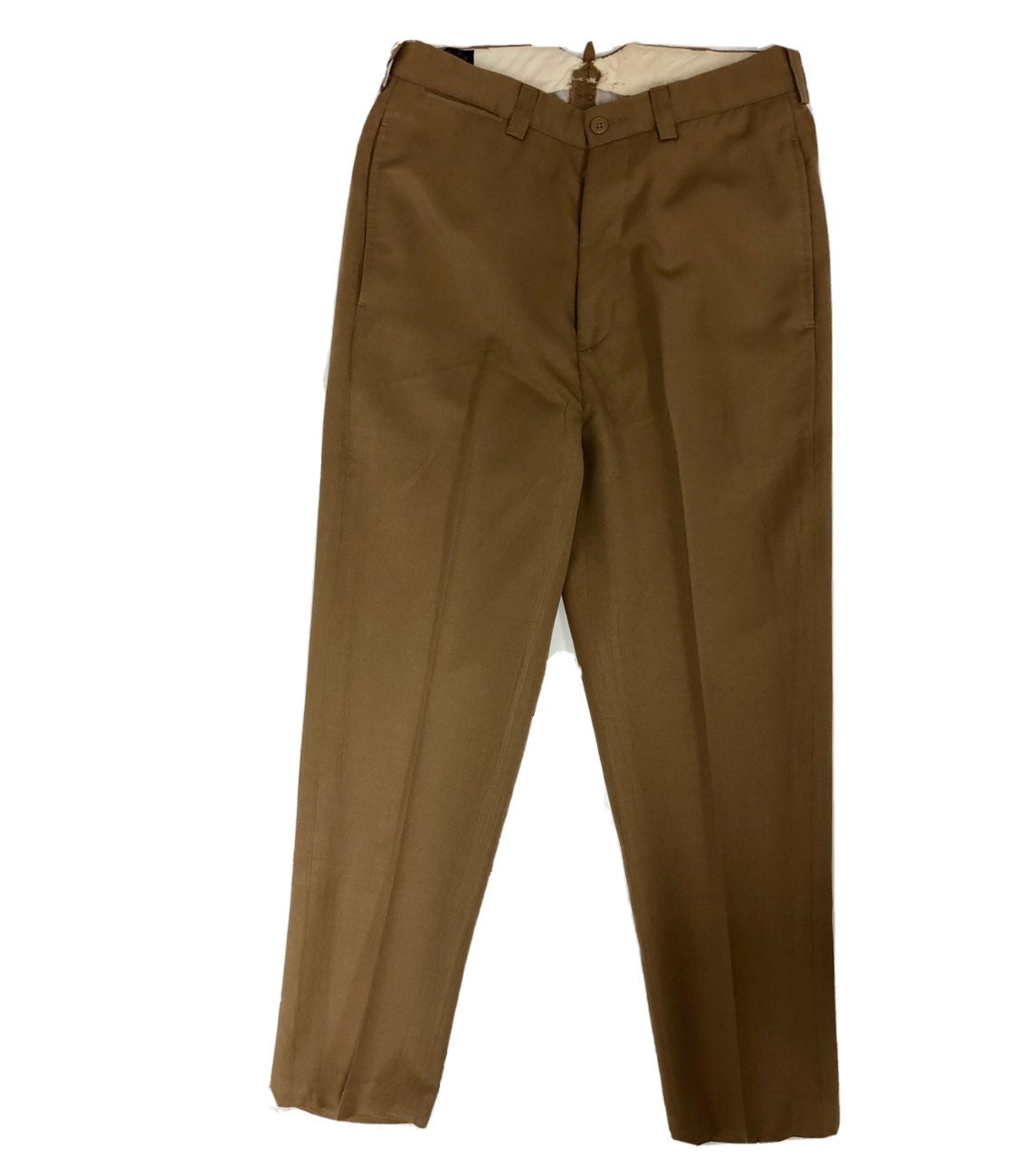 Vtg 40's Ralph Lauren Double R RRL Brown Dress Pants Slacks