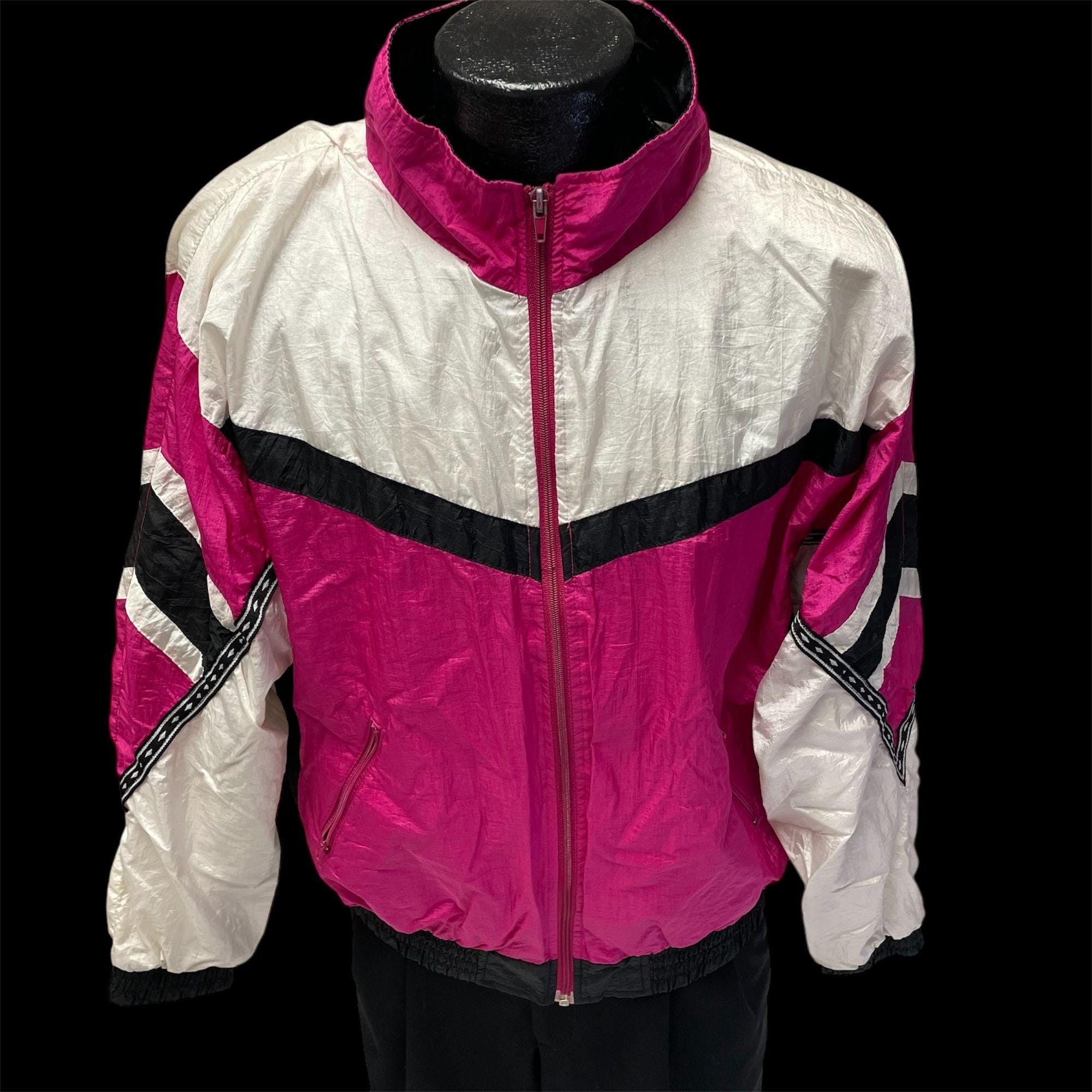 ジャケット・アウター S track jersey jacket lace pink THEREDTHREAD / ザレッドスレッド】S track jersey jacket lace