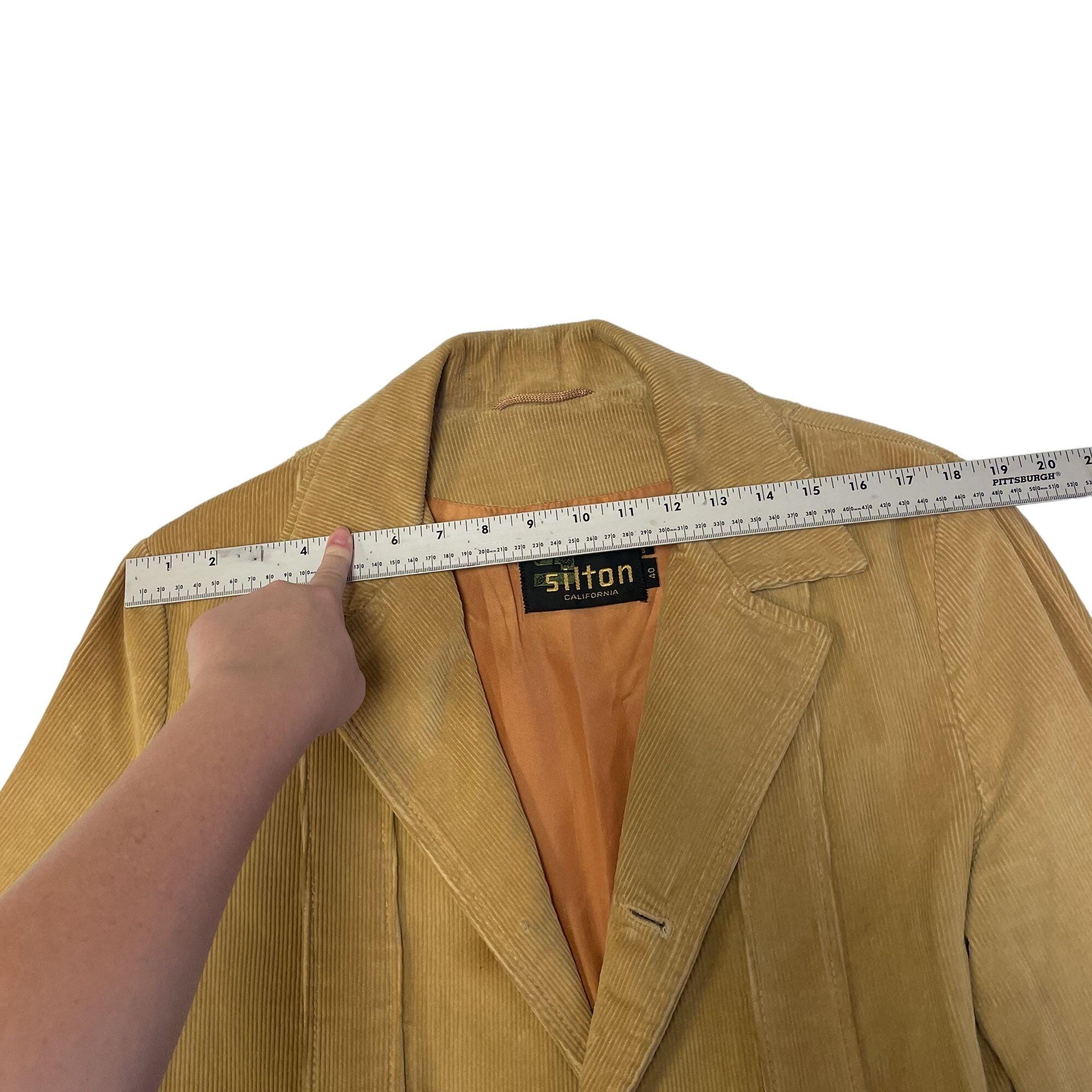 Vintage 60's Silton California Tan CORDUROY Sport Coat MOD Vintage 60's Silton California Tan CORDUROY Sport Coat MOD