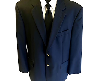 Brooks Brothers Madison Country Club Loro Piana Mens Gold Button