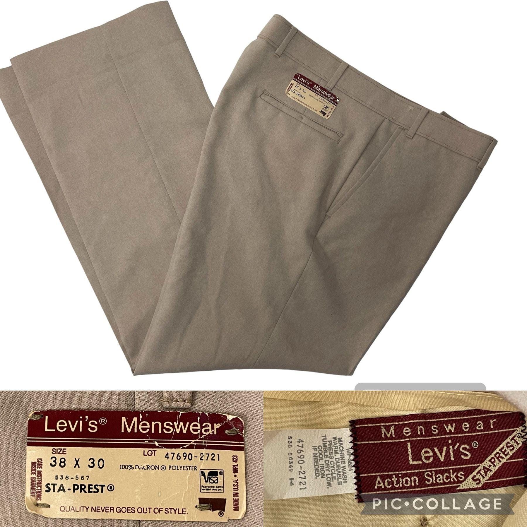 Vintage Levis Action Slacks - Etsy Vintage Levis Action Slacks - Etsy
