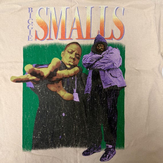Vintage RETRO 90's B.I.G. The Notorious BIGGIE SM… - image 2