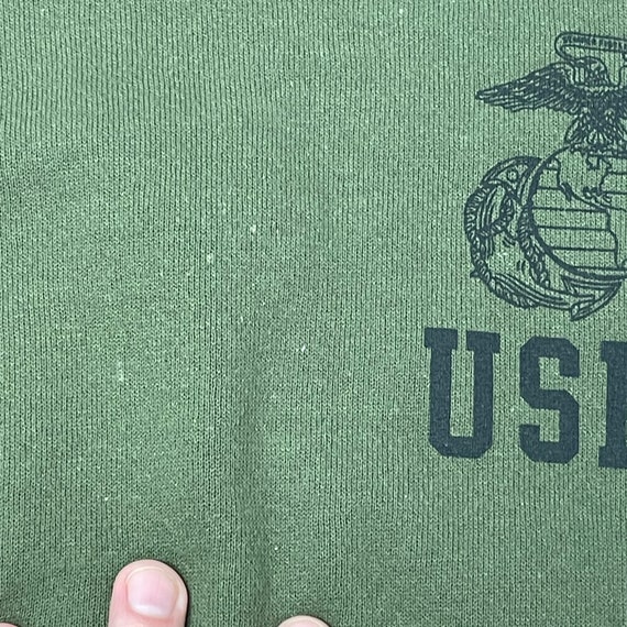 Vintage 90's Military Green USA Navy Army US Mari… - image 5
