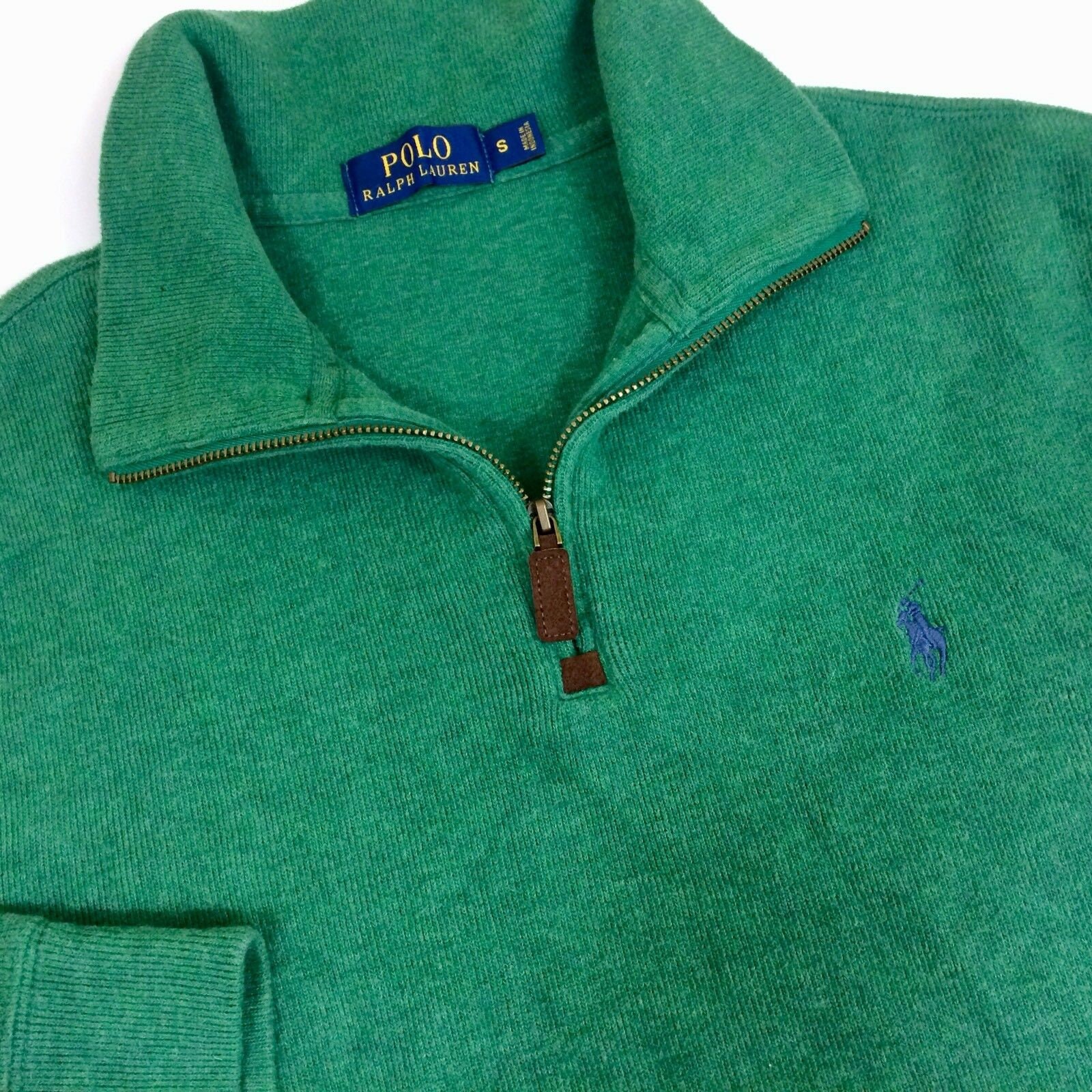 Green store polo jacket