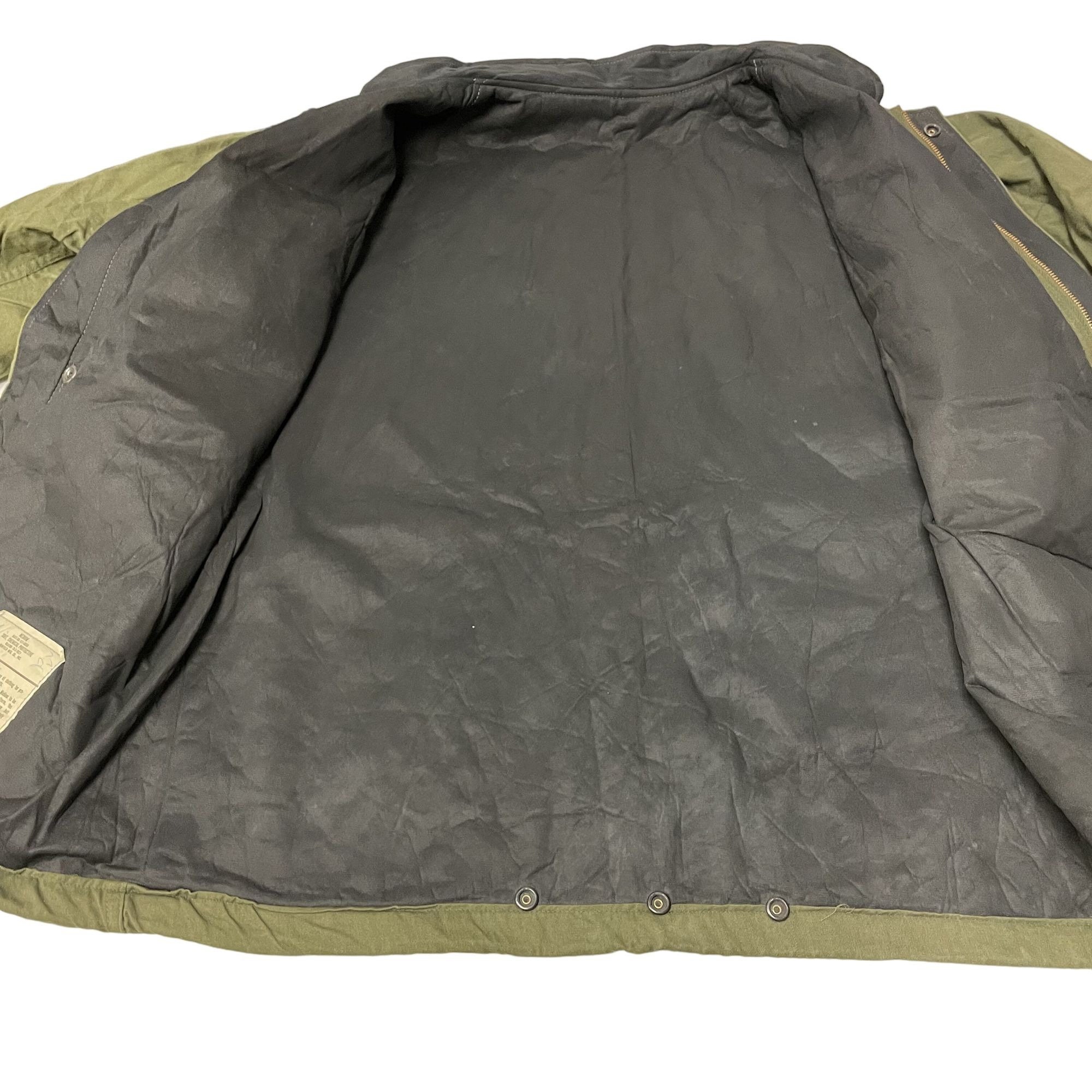 Vintage 1963 Vesicant Gas Protective Coat Fish Tail Military
