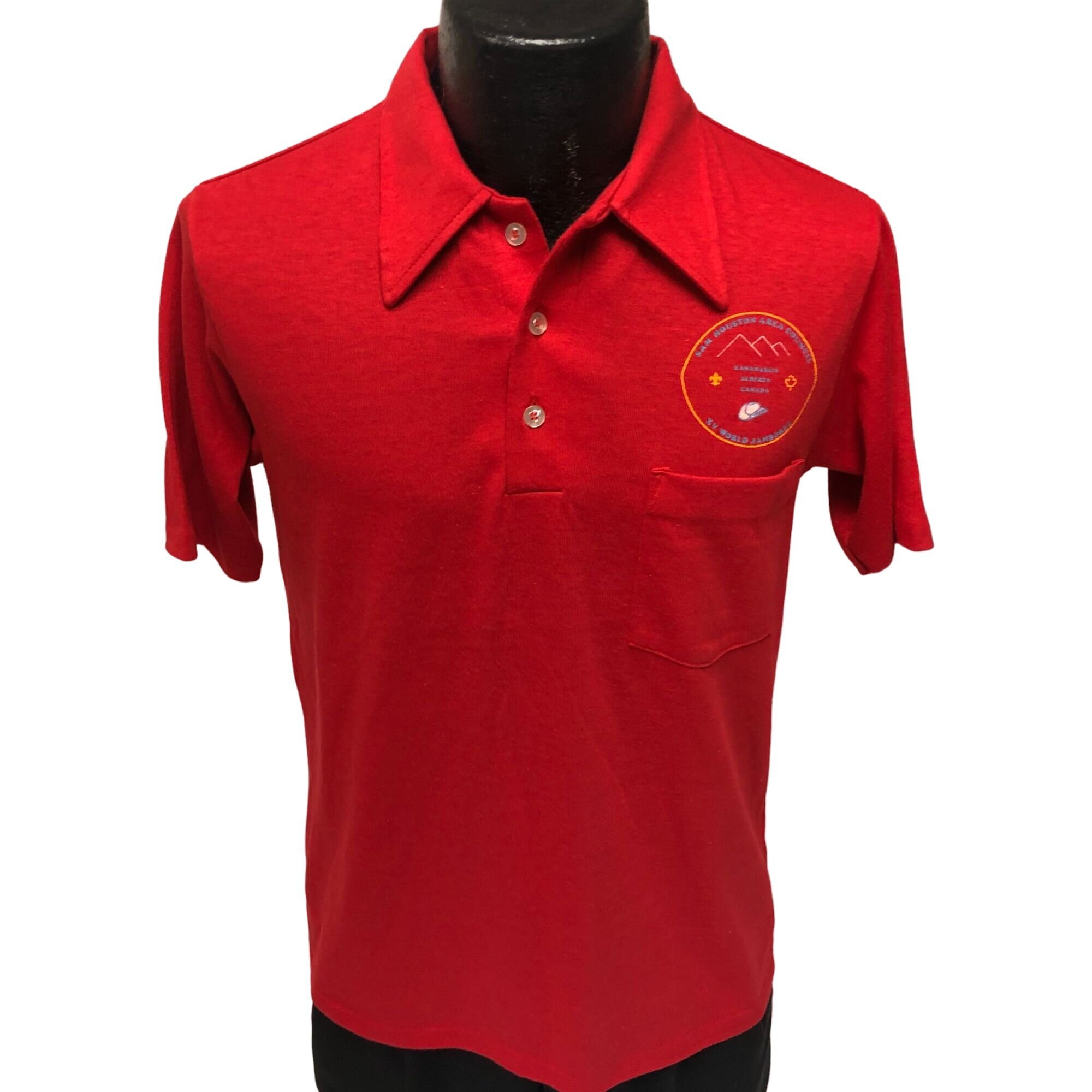 【Good Enough】red polo shirt Good Enough】Red Polo Shirt