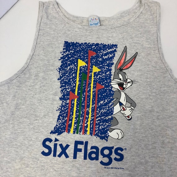 Vintage 1994 Six Flags USA Theme Park Heather Gra… - image 6