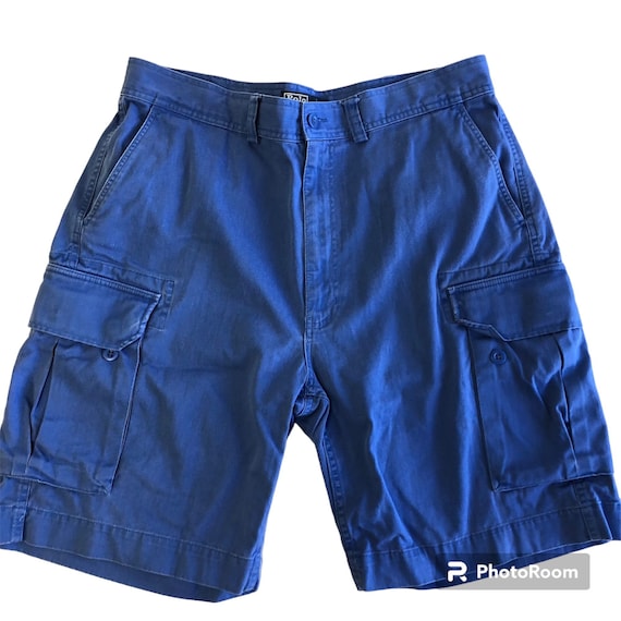Polo Ralph Lauren Navy Blue Cargo Shorts Size: 42 | eBay