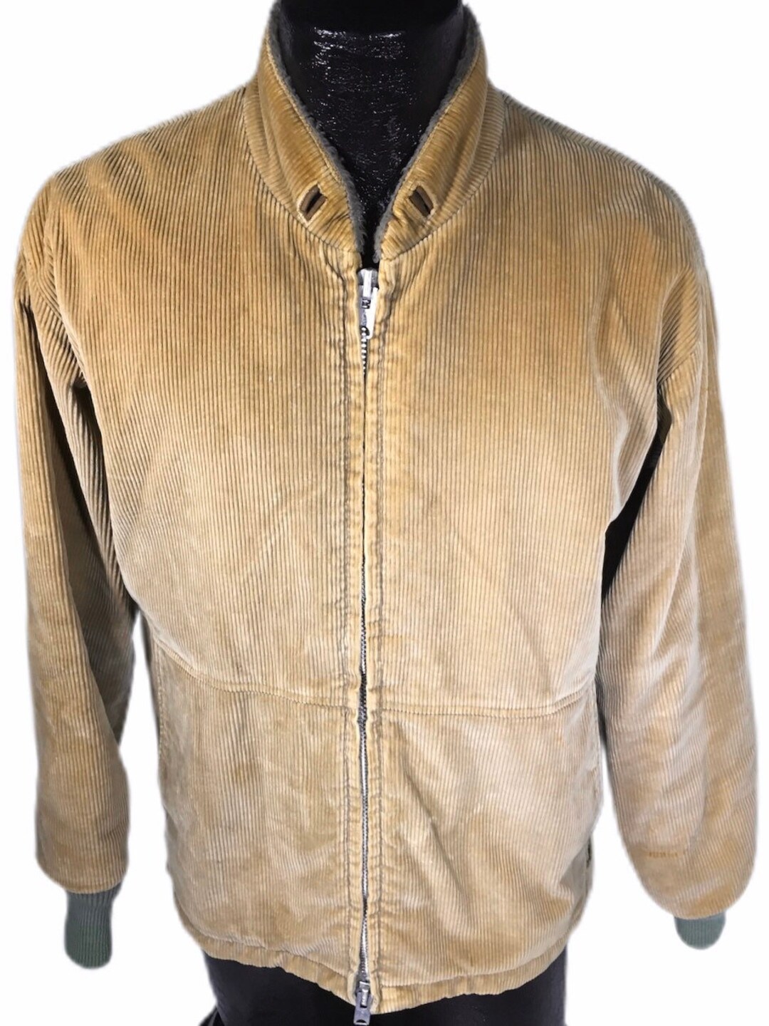 Vintage 50's MIGHTY MAC Cord Coat Men's Brown Out of Vintage 50's MIGHTY MAC Cord Coat Men's Brown Out of
