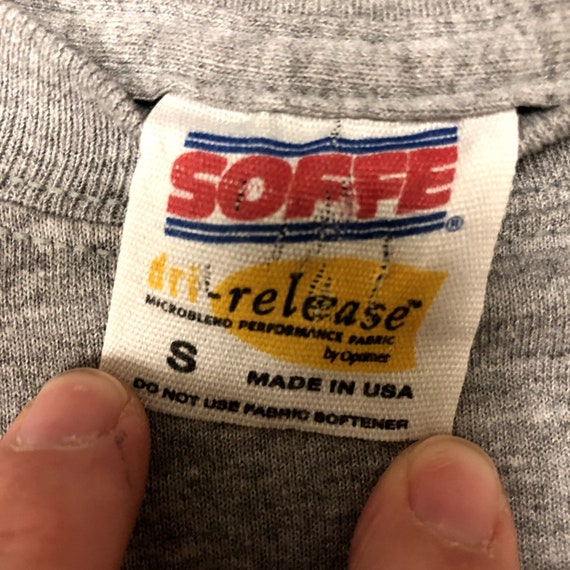 Vintage 80 s Soffe Men s Heather Gray Dri Release ARMY Military WORKOUT T Shirt USA S Etsy
