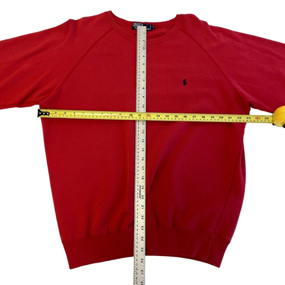 Vintage 80’s Ralph Lauren Men Red POLO Pony Rider… - image 6