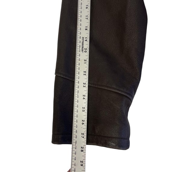 Vintage Y2K Cherokee Men Brown ULTRA SOFT Leather Coat Casual
