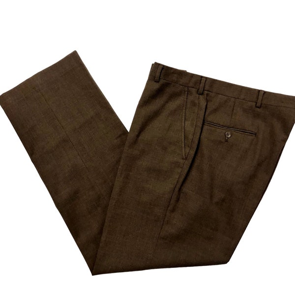Brown Dress Pants Etsy