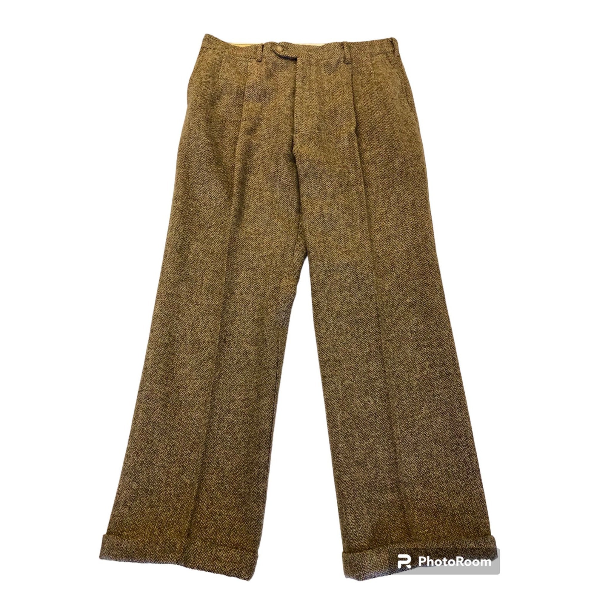 在庫有】 90's Polo Ralph Lauren Tweed Trousers スラックス