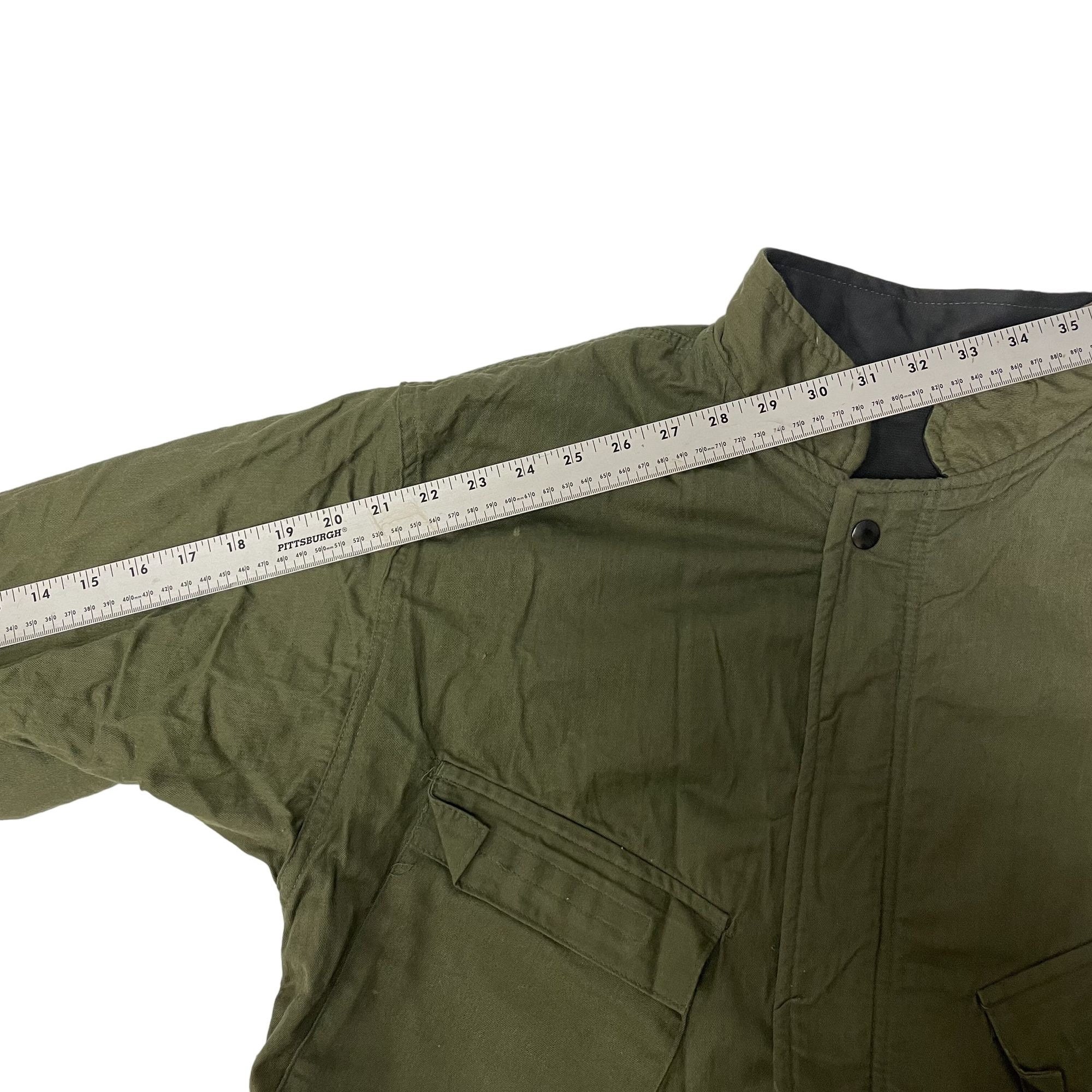 Vintage 70's Vietnam Era US Army Green MILITARY Coat