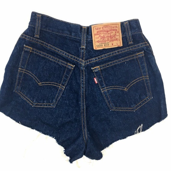 Vintage 70 80's Levi's XX Made in USA Women Indig… - image 4