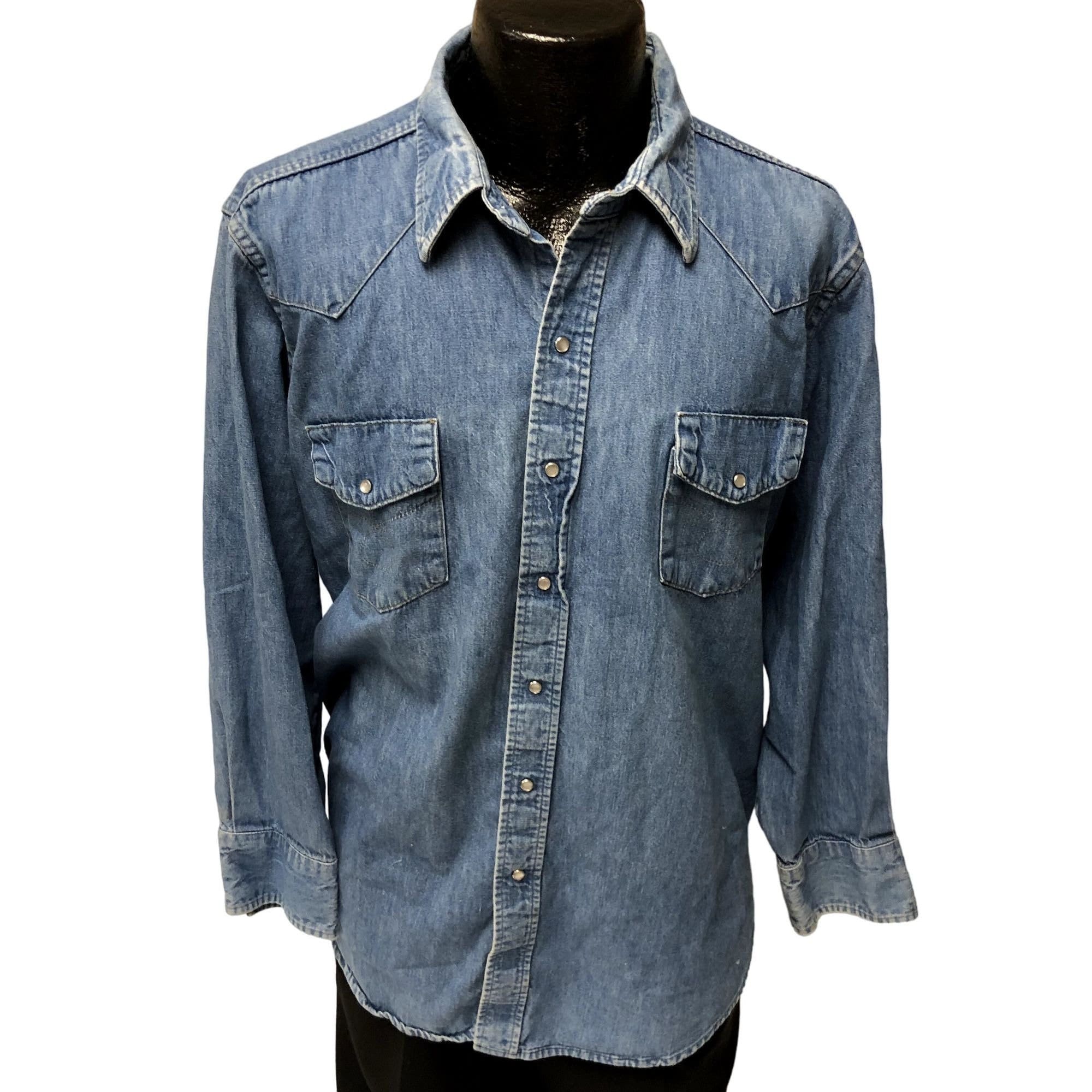トップス BIG MAC DENIM WSTERN SHIRT M USED s-l400.jpg