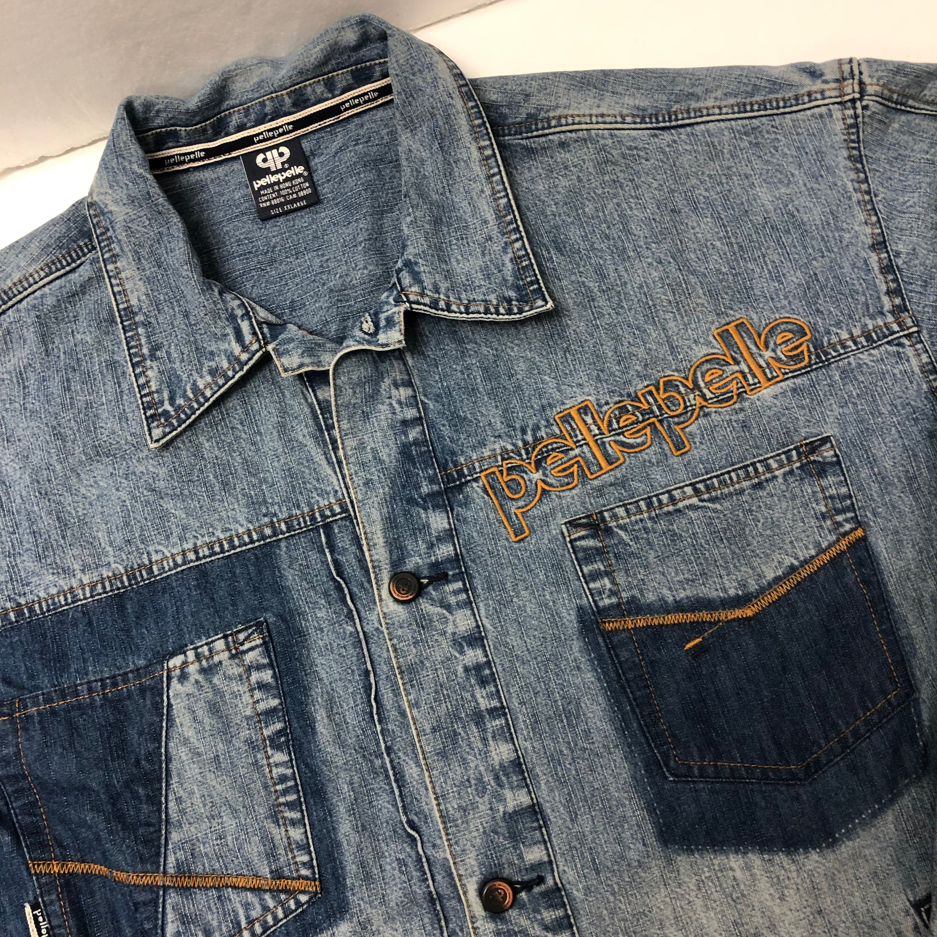 PELLE PELLE Marc Buchanan デニムジャケット Pelle Pelle Marc Buchanan Denim Jacket 2XL | eBay